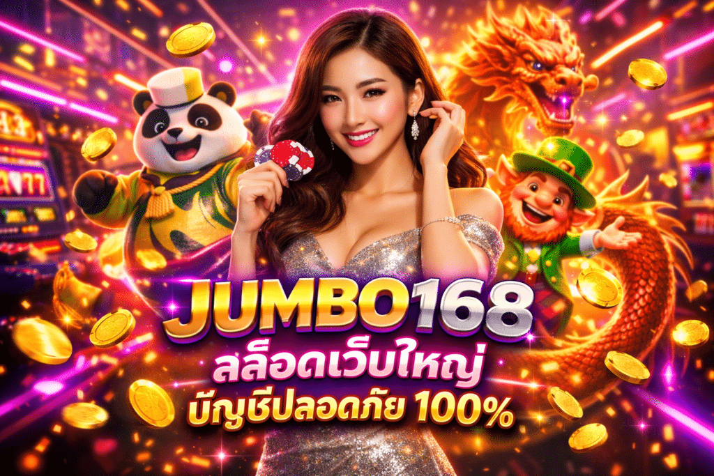 JUMBO168 สล็อตเว็บใหญ่ บัญชีปลอดภัย 100%