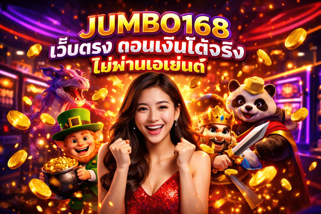 JUMBO168 เว็บตรง ถอนเงินได้จริง ไม่ผ่านเอเย่นต์