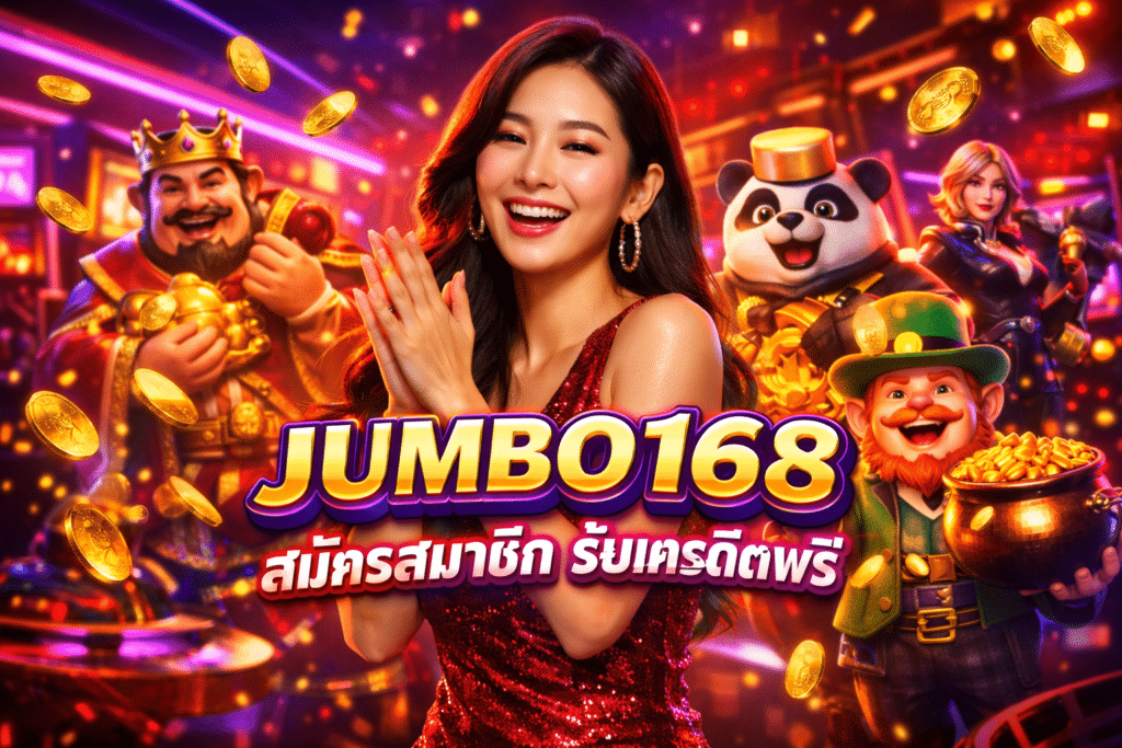 JUMBO168 สมัครสมาชิก รับเครดิตฟรี