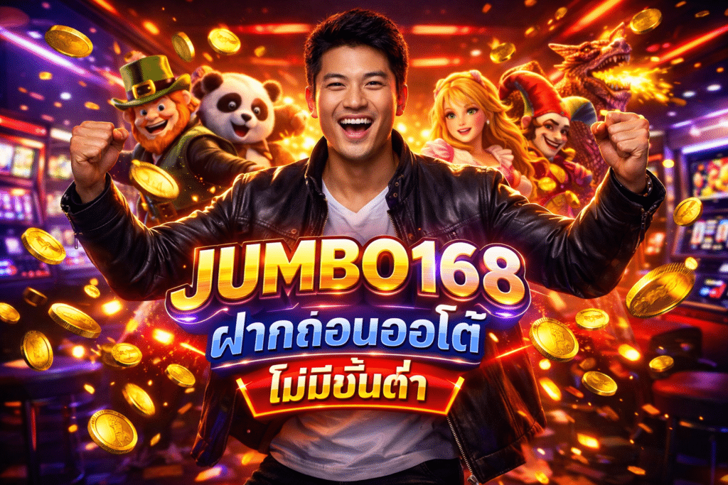 JUMBO168 ฝากถอนออโต้ ไม่มีขั้นต่ำ